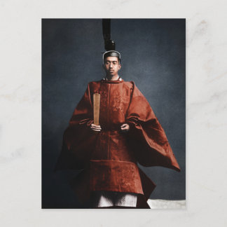 Showa Kaiser Hirohito Postkarte