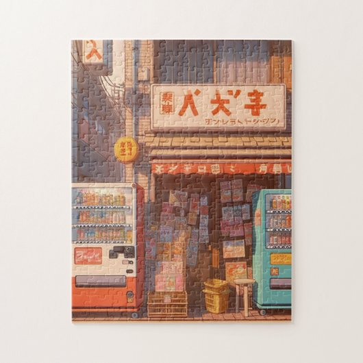 Showa Snack Shop – Retro Japan Puzzle (Vertikal)