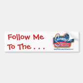 Showboat-Antrieb im Autoaufkleber (Vorne)