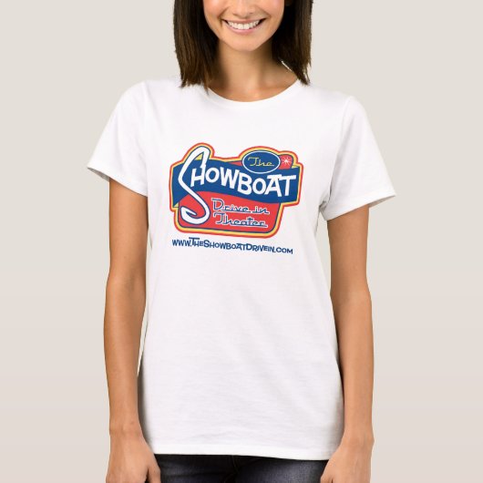 Showboat-Antrieb im Damen-Baby - Puppe T-Shirt (Vorderseite)