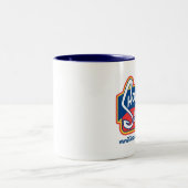 Showboat Antrieb-in der zwei Ton-Tasse Zweifarbige Tasse (Mittel)