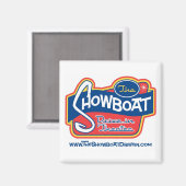 Showboat Drive in Refridgerator Magnet (Vorderseite/Rückseite)