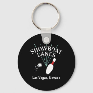 Showboat Lanes Bowling Retro Vintag Las Vegas Cas Schlüsselanhänger