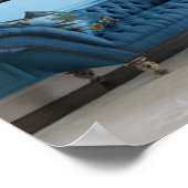 Showcase Art: Gracful Chandelier ~ Drucken Poster (Ecke)