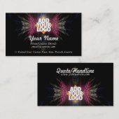 Showcase IT Business (mit Logo-Platz) Visitenkarte (Vorne/Hinten)