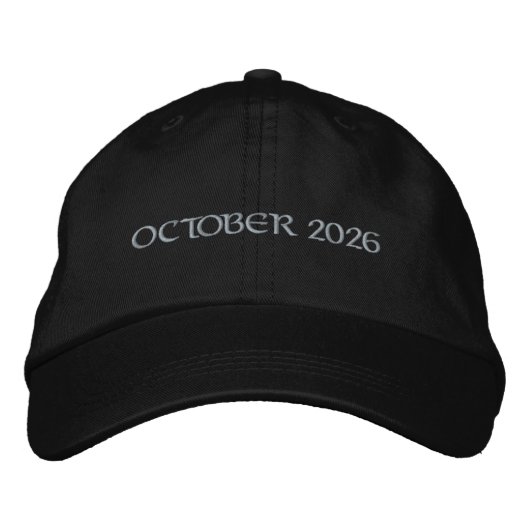 Showcase OCTOBER 2026 Navy Alternative Trucker-Hat Bestickte Baseballkappe (Vorderseite)