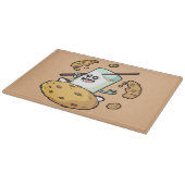 Showdown bei Milch und Cookie Schneidebrett (Ecke)