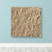 Showdrucke im Sand Leinwanddruck (Insitu (Holzboden))