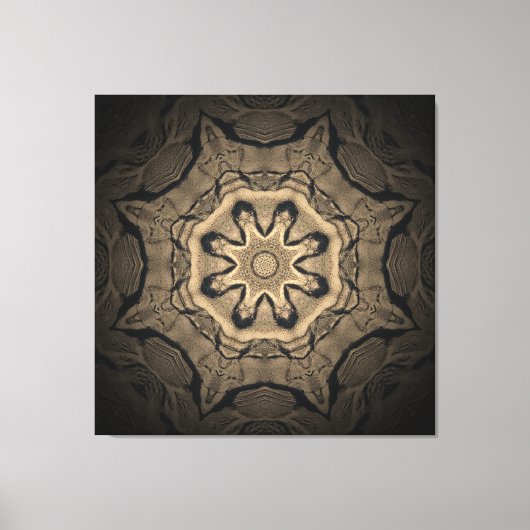 Showdrucke im Sand Mandala Leinwanddruck (Vorderseite)