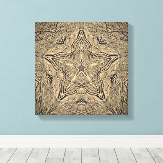 Showdrucke in The Sand Mandala 2 Leinwanddruck (Insitu (Holzboden))