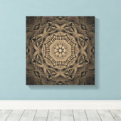 Showdrucke in The Sand Mandala 3 Leinwanddruck (Insitu (Holzboden))