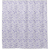 Shower Curtain - Purple Pattern Duschvorhang (Vorderseite)
