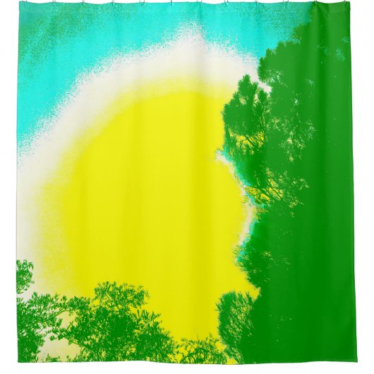 SHOWER CURTAIN STIL UND DESIGN DUSCHVORHANG (Vorderseite)