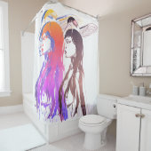 SHOWER CURTAIN studio miiri Duschvorhang (Beispiel)
