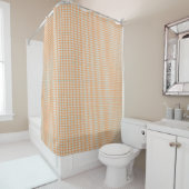 Shower curtain with a checked pattern  duschvorhang (Beispiel)