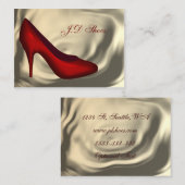 Showfashion-Visitenkarten Visitenkarte (Vorne/Hinten)