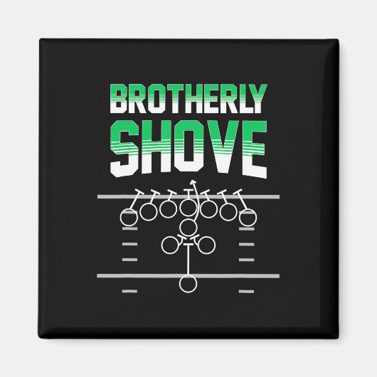 Showfick Funny Football Fans Geschenk Magnet (Vorne)