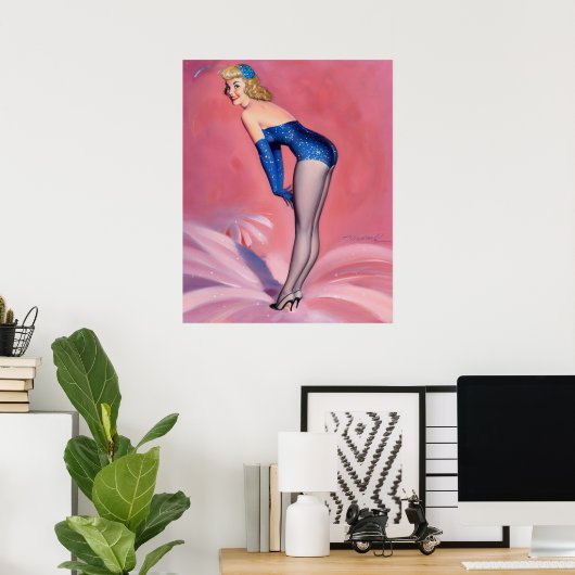 Showgirl Button Up Poster (Heimbüro)