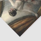 Showgirl Dancer with Gold curtains Decoupage Seidenpapier (Ausschnitt)