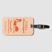Showgirl Final Showstopper Bachelorette Gepäckanhänger (Vorderseite (Horizontal))
