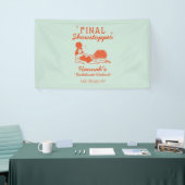 Showgirl Finaler Höhepunkt Junggesellinnenabschied Banner (Messeveranstaltung)