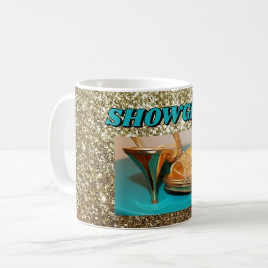 SHOWGIRL KAFFEETASSE (Vorderseite Links)