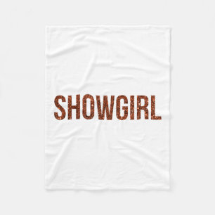 Showgirl - Pop Music Fan _1 Fleecedecke