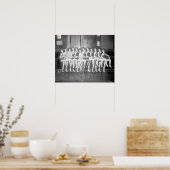 Showgirls, 1925. Vintages Foto Poster (Küche)