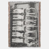 Showgirls auf Affenbars, spielerisches Design. Decke (Vorderseite Vertikal)