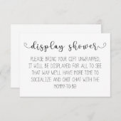 Showkarte anzeigen begleitkarte (Vorne/Hinten)