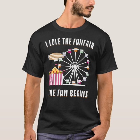 Showman Fun Fair Ferris Wheel T-Shirt (Vorderseite)