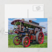 Showmans Engine "Lord Nelson" Postkarte (Vorne/Hinten)