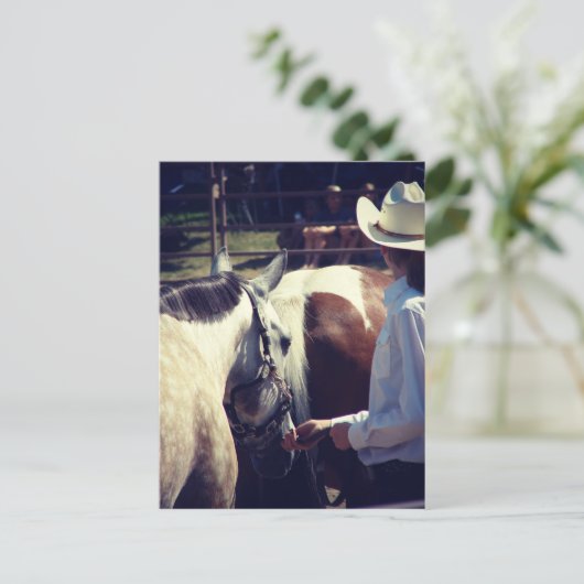 Showmanship Postkarte (Stehend Vorderseite)