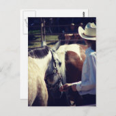 Showmanship Postkarte (Vorne/Hinten)