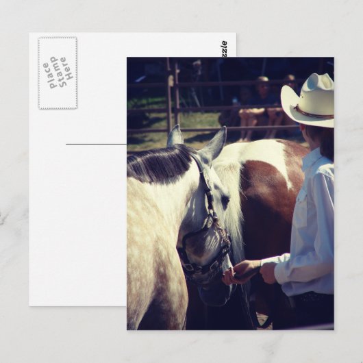 Showmanship Postkarte (Vorne/Hinten)