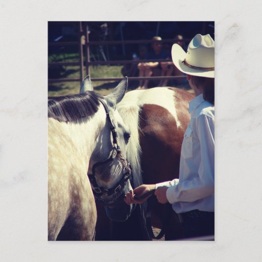 Showmanship Postkarte (Vorderseite)