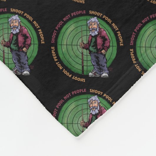 Showpool Nicht Personen Fleecedecke (Ecke)