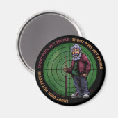 Showpool Nicht Personen Magnet (Vorderseite/Rückseite)