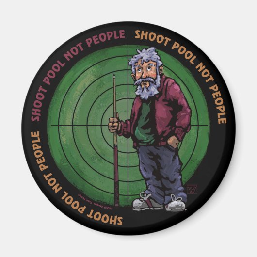 Showpool Nicht Personen Magnet (Vorne)