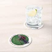 Showpool Nicht Personen Runder Pappuntersetzer (Vor Ort)