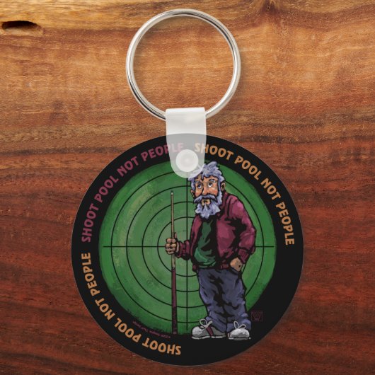 Showpool Nicht Personen Schlüsselanhänger (Vorderseite)