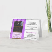 Showroom Birthday Card Karte (Rückseite)