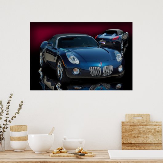 Showroom Frisierte Auto Poster (Küche)