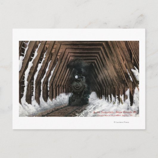 Showsheds Railroad Postkarte (Vorderseite)