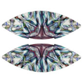 Showtextur Kaleidoskop in sandig silbrigen Farben Football (Paneele)