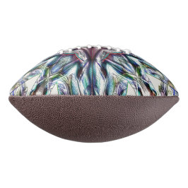 Showtextur Kaleidoskop in sandig silbrigen Farben Football