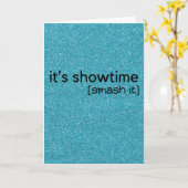 Showtime Karte (Gelbe Blume)