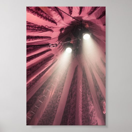 Showtime Spotlights unter der großen Spitze Poster (Vorne)