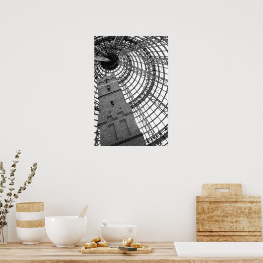 Showturm Poster (Küche)