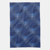 Showy blauen spitzen Grille puffert, aufgeblasen Geschirrtuch (Vertikal)